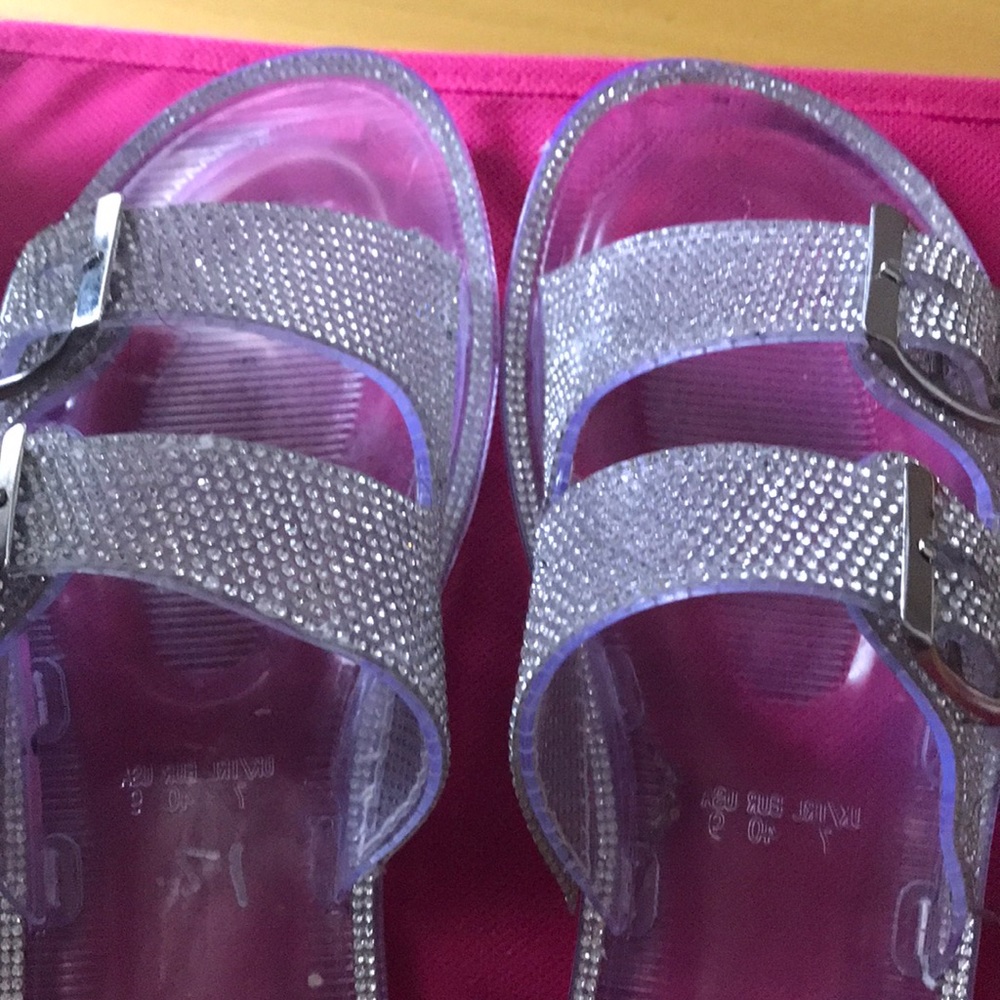 Sparkly sandals